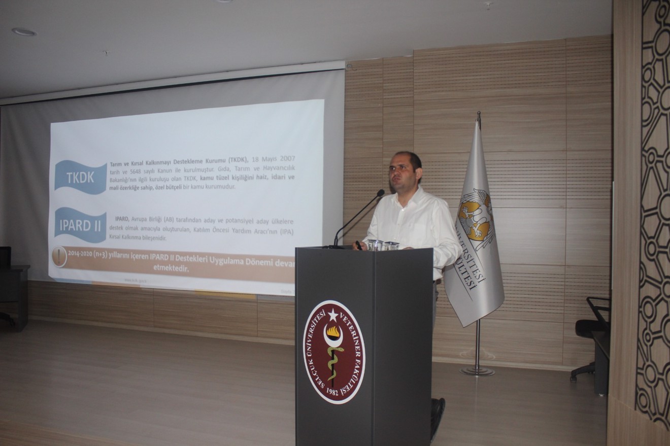 Tarım ve Kırsal Kalkınmayı Destekleme Kurumu Konya İl Koordinatörlüğü Tarafından İntörn Öğrencilerimize Yönelik Bilgilendirme Programı